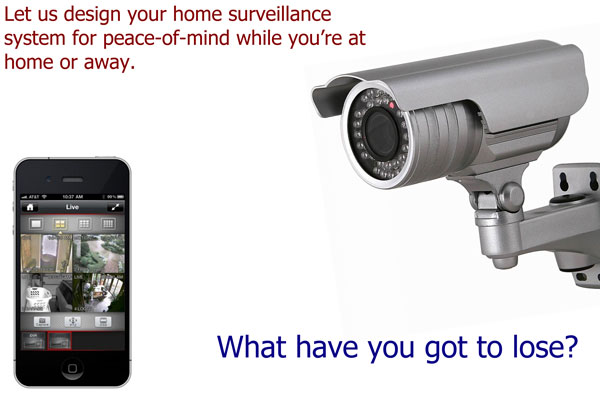 CCTV Camera And A Mobile Phone